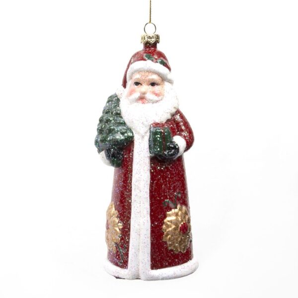 Traditional Santa tree decoration.