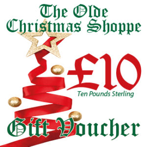 An image of The Olde Christmas Shoppe £10 Voucher.