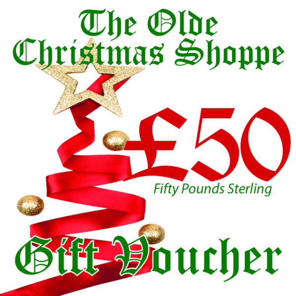 An image of The Olde Christmas Shoppe £50 Voucher.